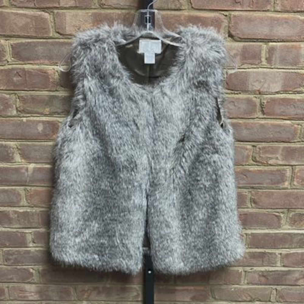 Alberto Makali Faux Fur Vest Size Small NEW
